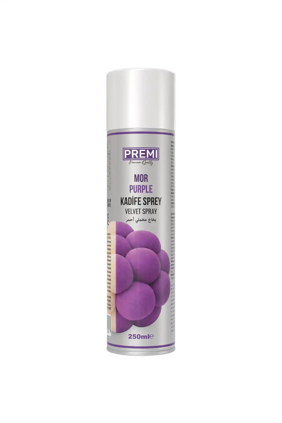 Premi Kadife Sprey Gıda Boyası Mor 250 ml