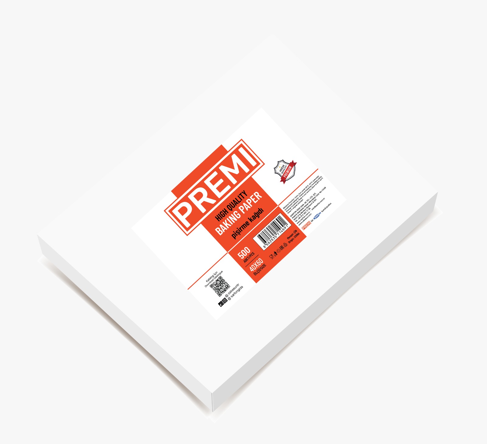 Premi Yağlı Pişirme Kağıdı