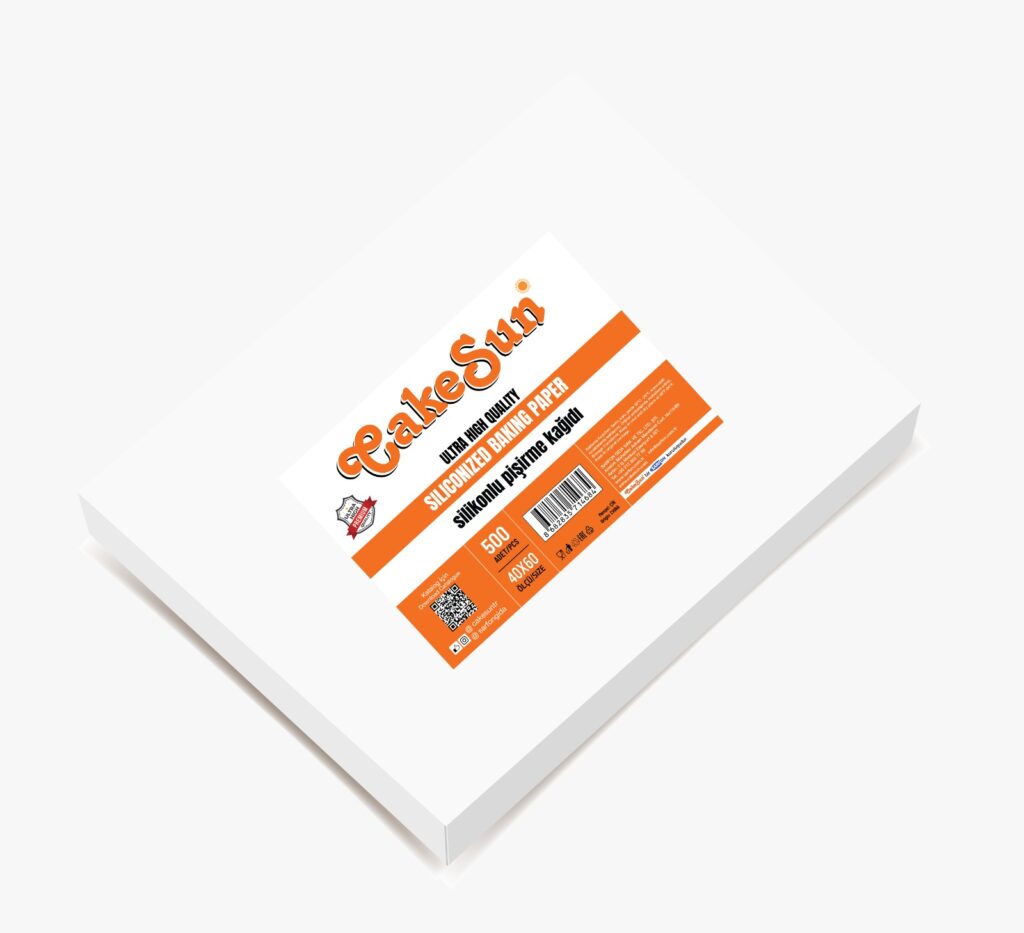 CakeSun Silikonlu Pişirme Kağıdı
